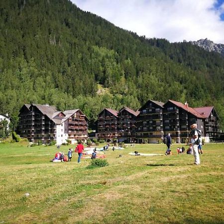 シャモニーLe Savoy - Terrasse Avec Vue Sur Le Mont-Blancアパートメント エクステリア 写真